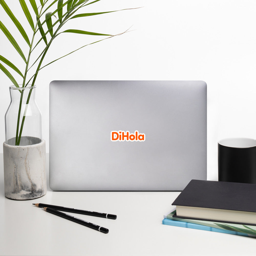 DiHola 3X3 Computer Sticker