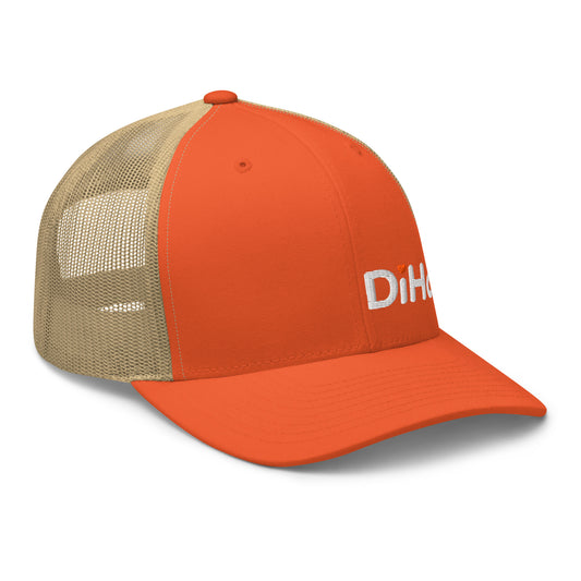DiHola Trucker Hat Left Front View