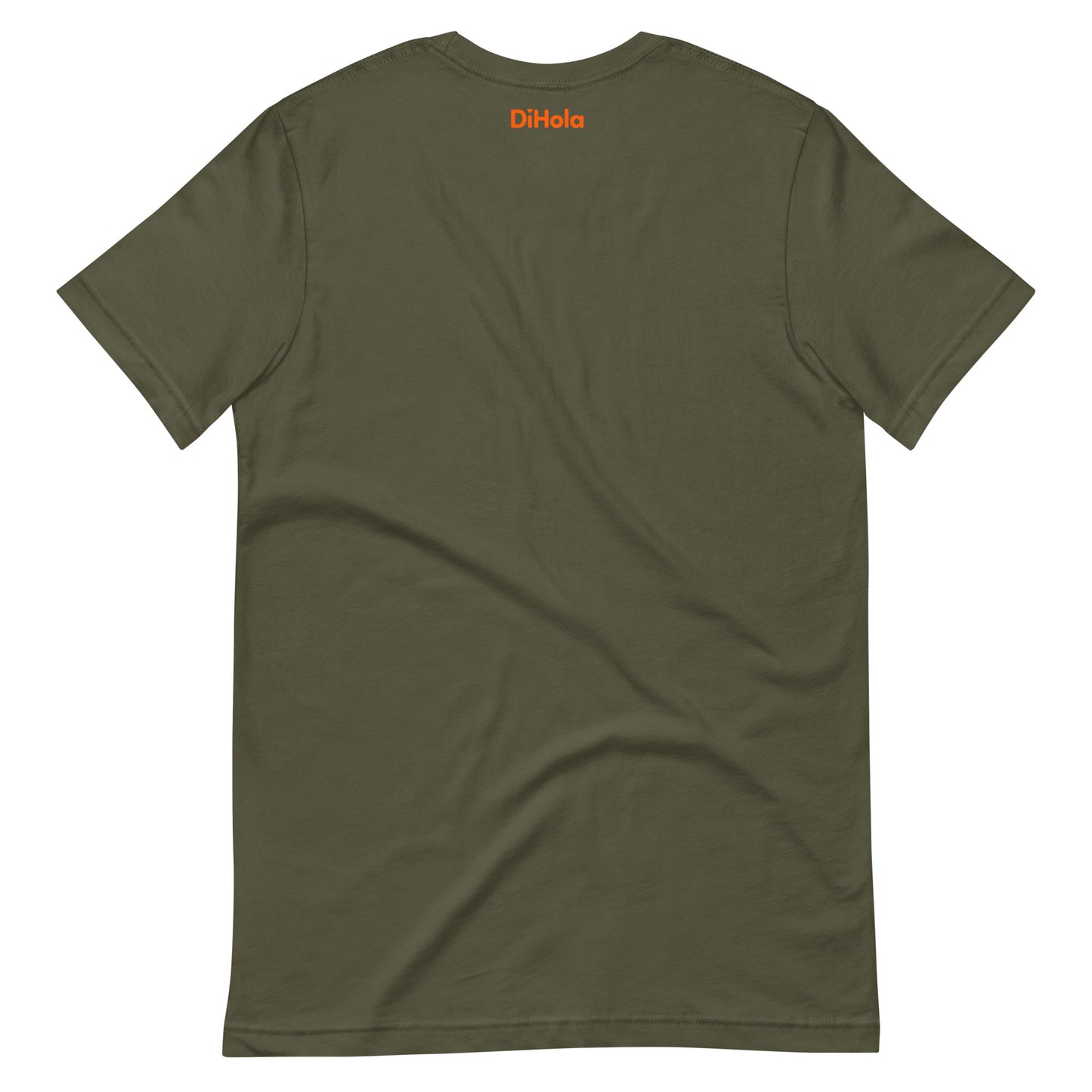 Hola Américas Military Green Back View
