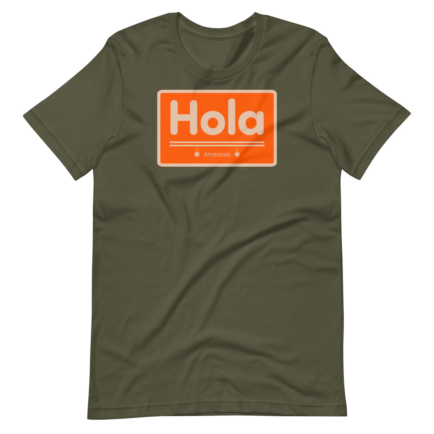 Hola Américas Military Green Front