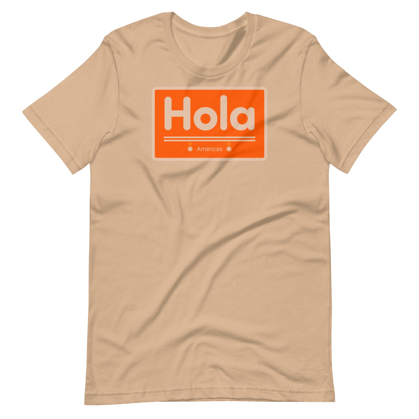 Hola Américas Tan Front View