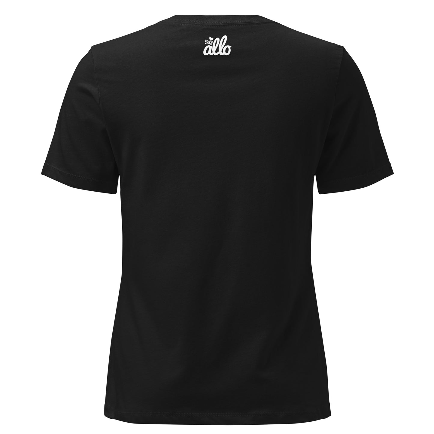 It's Complicated T-shirt Black Back View