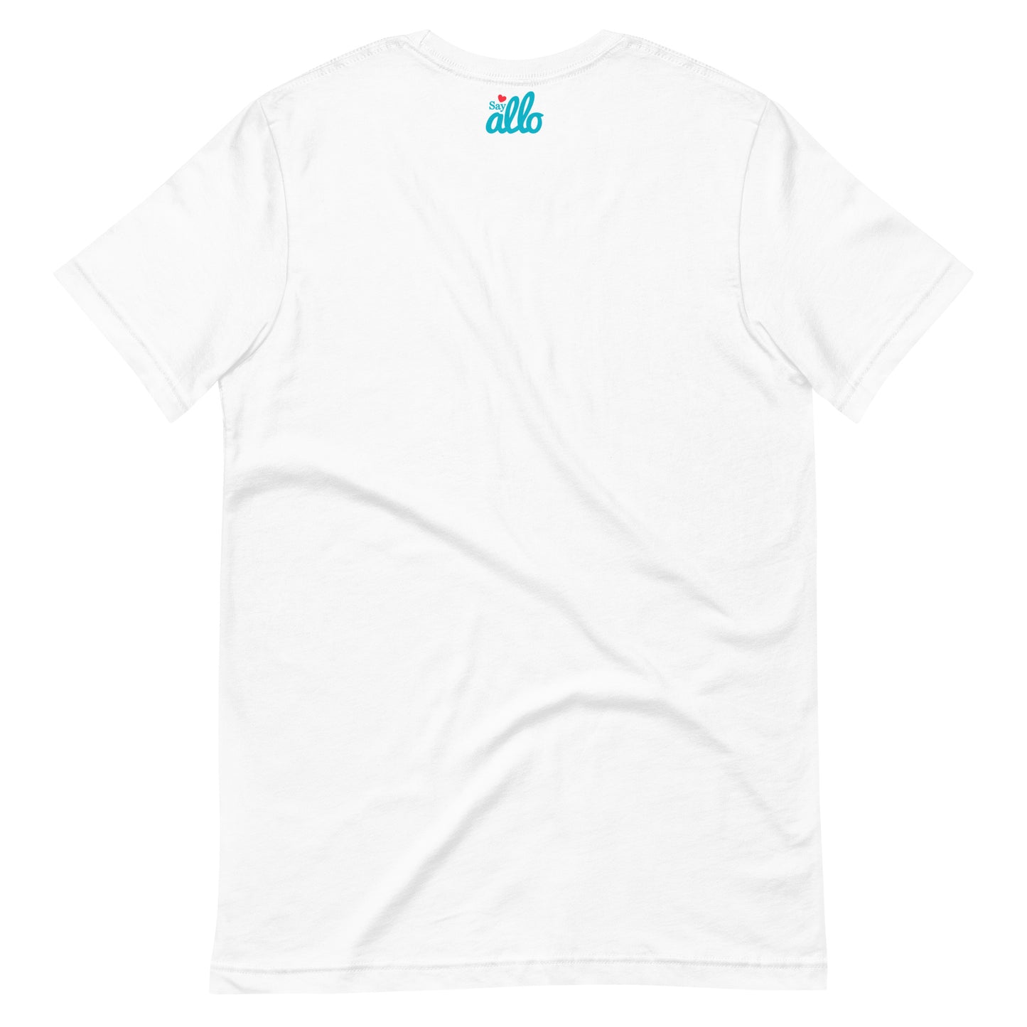 Oui À L'amour Back White T-shirt View