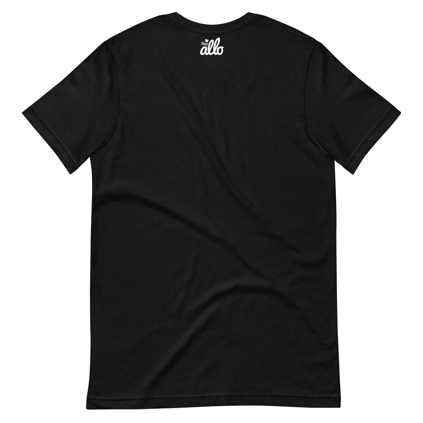 Oui À L'Amour Black Back T-Shirt View