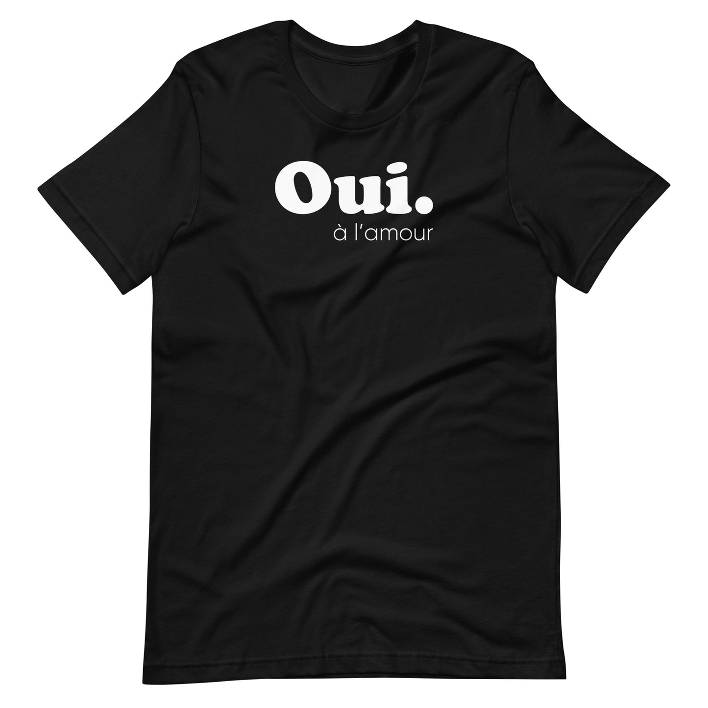 Oui À L'Amour Black Front View