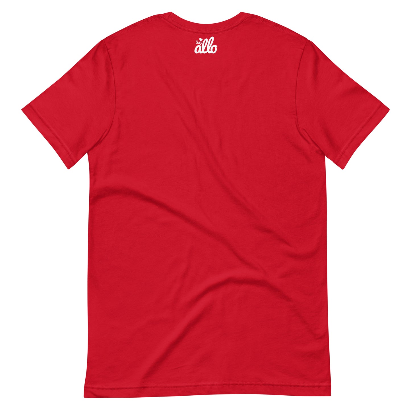 Oui À L'Amour Red Back T-shirt View