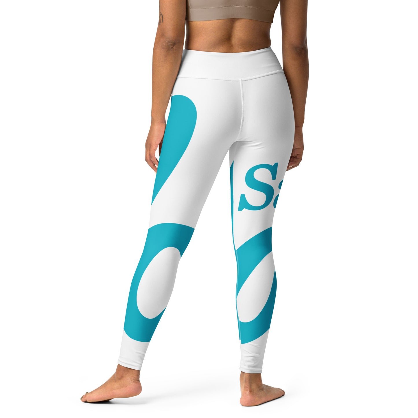 Say Allo Yoga Leggings Back View