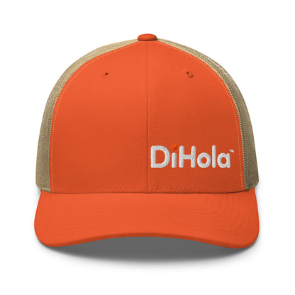 DiHola Trucker Hat Front View