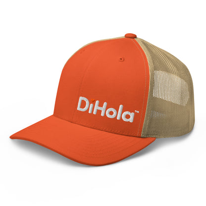 DiHola Trucker Hat Right Front View